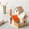 8 Pack: Triple Wood Birdhouse by Make Market®